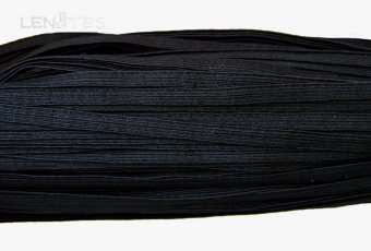 Тесьма эластичная ТП-8ЧП-10 чёрная