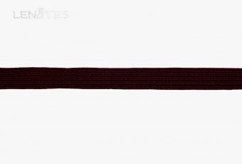 Тесьма плетеная эластичная ТП-8бордп-100 бордовая - foto 1