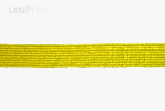 Тесьма плетеная эластичная ТП-8 Желт-10 желтая - foto 1
