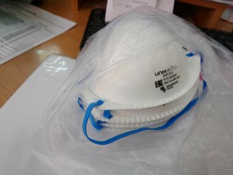Тесьма эластичная ТП-8БП-100 белая (резинка для масок)